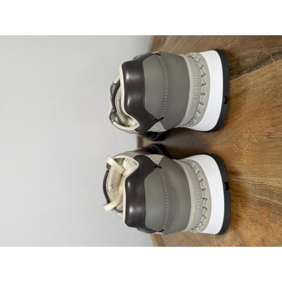 Berluti Fast Track Torino NWB Sneakers EU 40 FR 6 US 7 Light Grey Suede Leather - Picture 6 of 13
